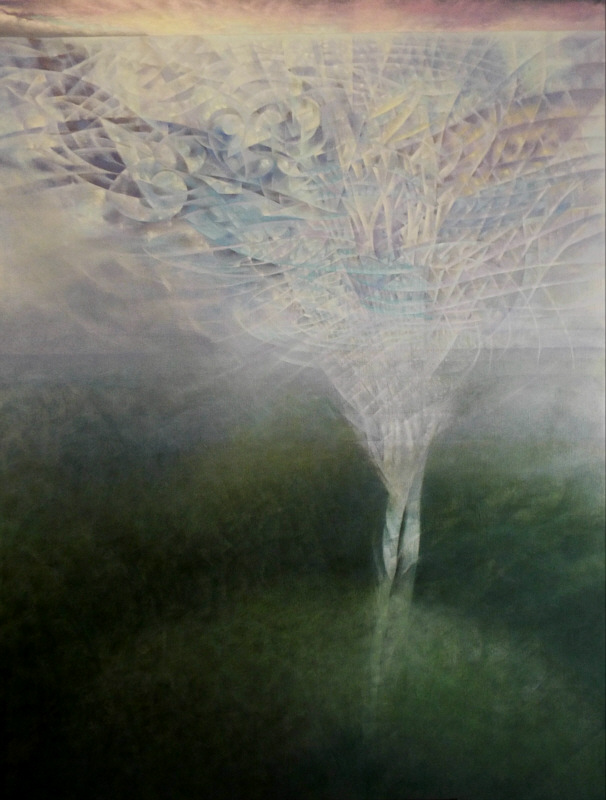ATMOSPHERIC DISPERSION // OIL ON CANVAS // 1230 x 910MM // $5,000