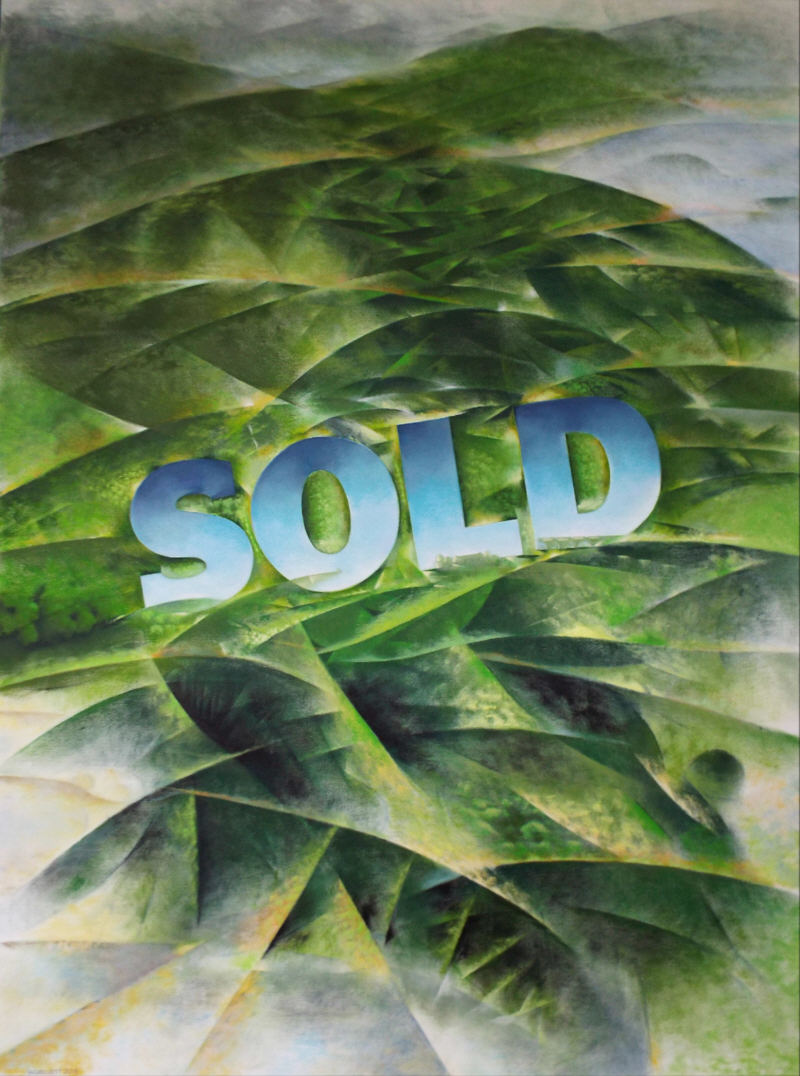 SOLD // OIL ON CANVAS // 910 x 1230MM // $3250