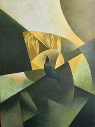 THE DAY THE KOWHAI TREE DIED // oil on canvas // POA